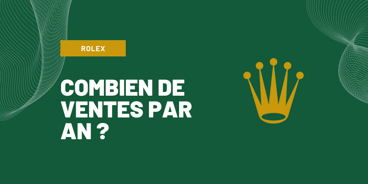 combien de rolex vendu par an