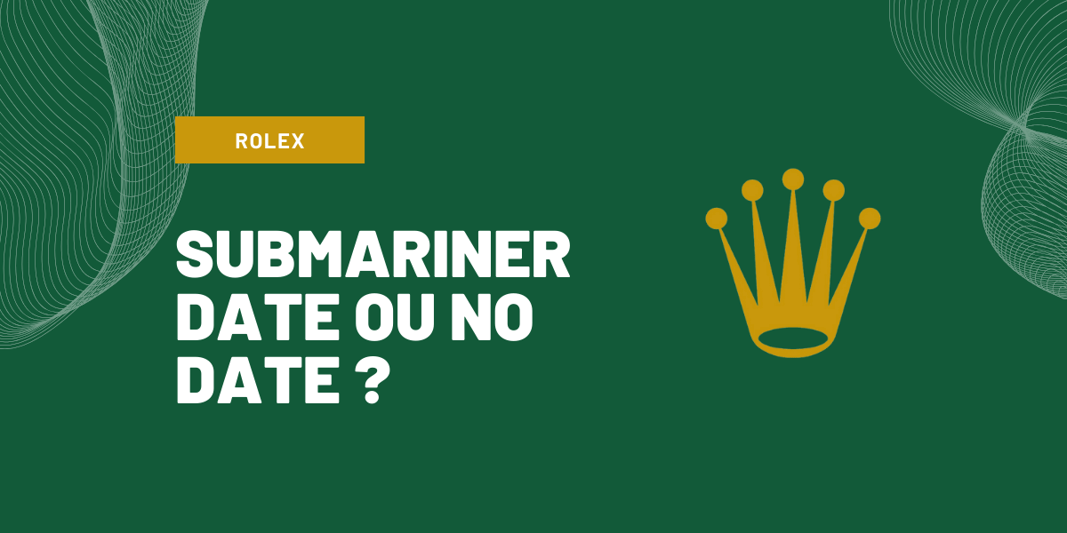 rolex submariner date ou no date