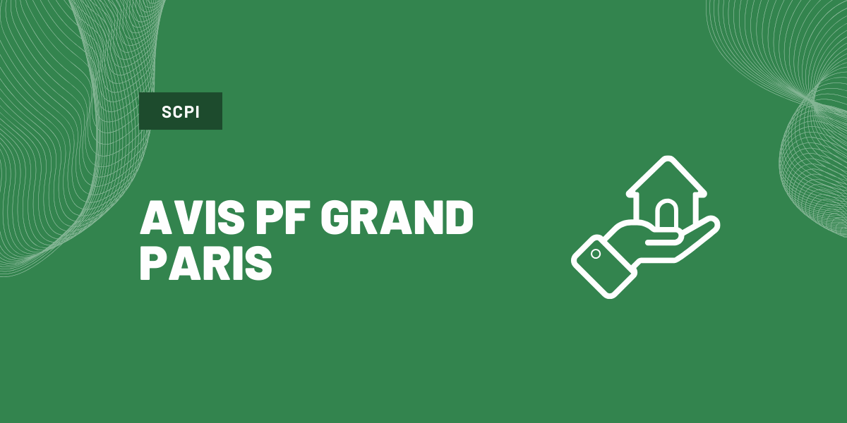 Bannière SCPI PF Grand Paris
